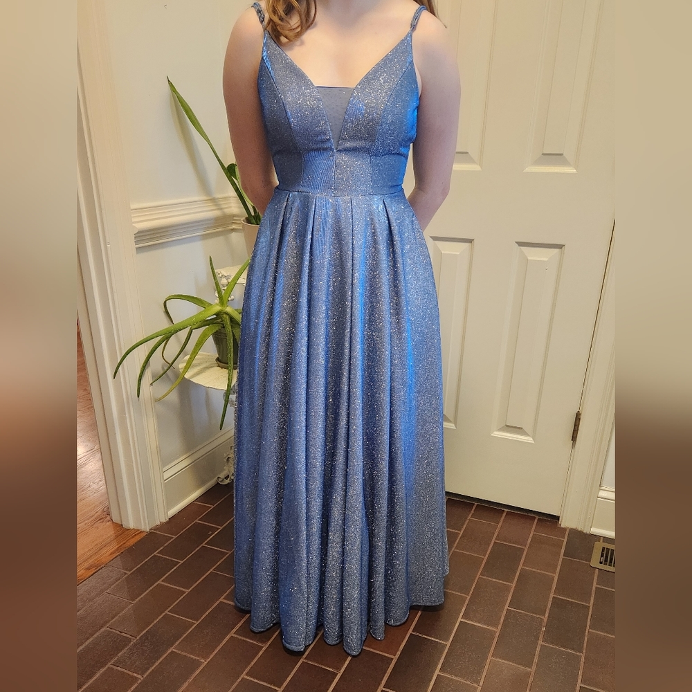 Blue Prom Dress